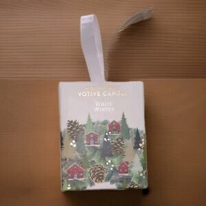 Illume Winter White Votive Candle - Tree Ornament